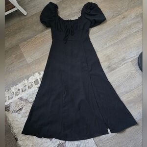 Elegant Black Women's Dress